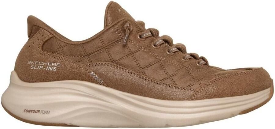 Skechers CONTOUR FOAM-Naturel EASE Dames Instappers Naturel Chestnut - Foto 11