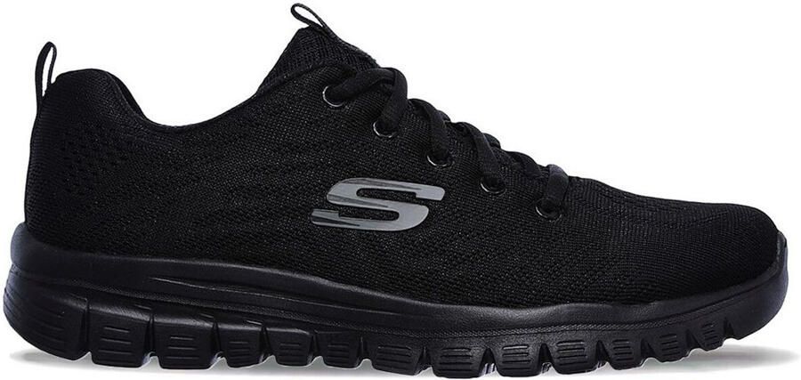 Skechers Sneakers Graceful Get Connected Vrijetijdsschoen lage schoen veterschoen in schoenwijdte G (wijd) - Foto 8
