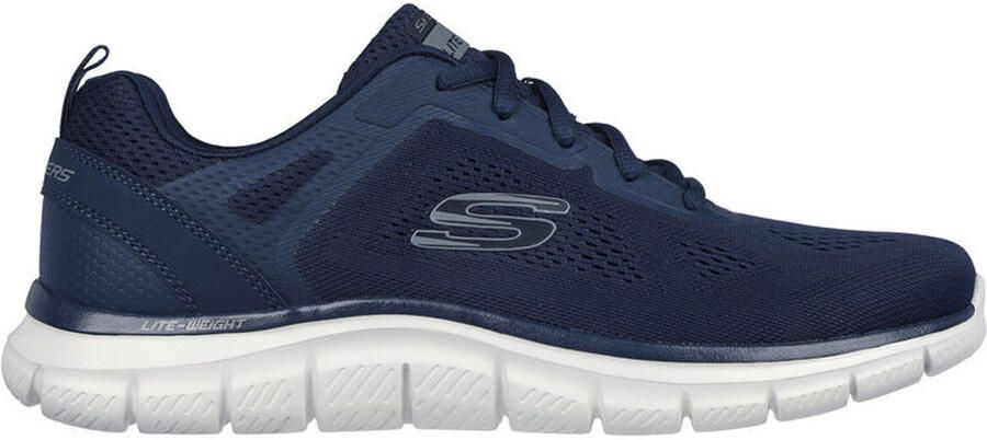 Skechers Track-Broader 232698-NVY Mannen Marineblauw Sneakers Sportschoenen - Foto 5