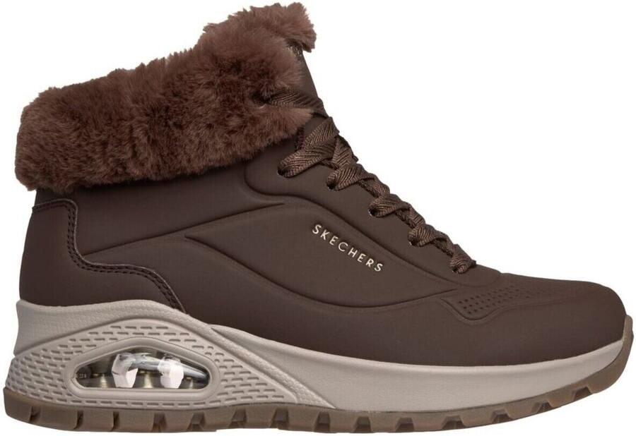 Skechers UNO RUGGED-ARCTIC AVENUE Dames Sneakers Chocolate - Foto 3