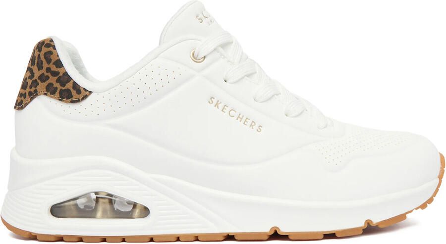 Skechers Sneaker 177093 WHLD UNO Jungle Nite Wit Luipaard - Foto 3