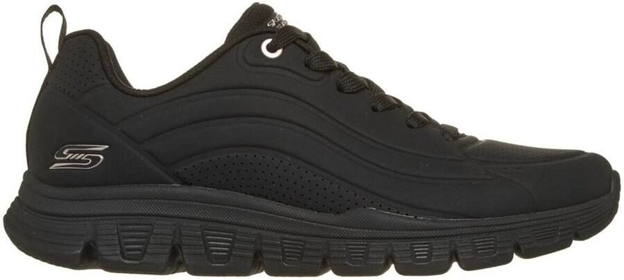 Skechers Dames BOBS Sport B Lite Your Story Sneakers Veterschoenen Zwart - Foto 2