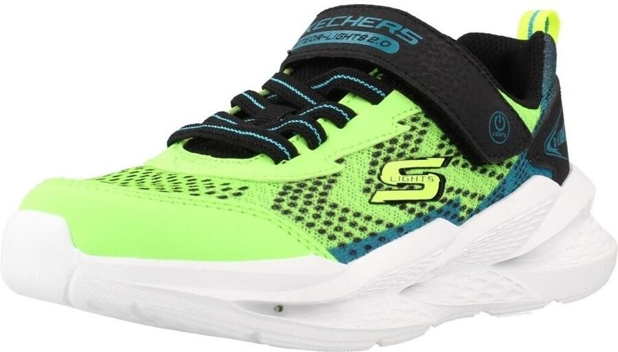 SKECHERS Sneakers 'Meteor-Lights 2.0' petrol lichtgroen zwart - Foto 2