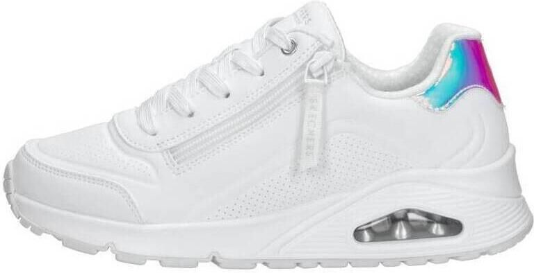 Skechers Uno chunky sneakers wit Meisjes Imitatieleer Effen 37 - Foto 5