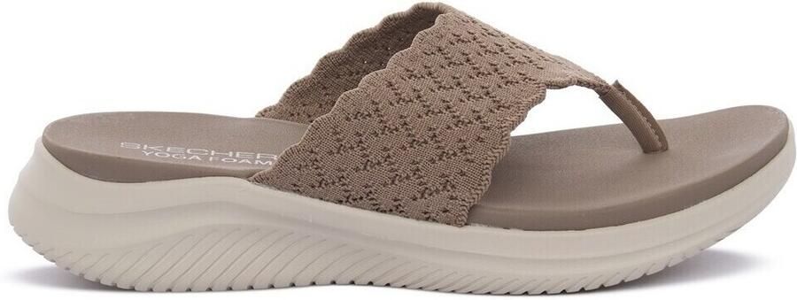 Skechers ULTRA FLEX 3.0 SANDAL-RHYTHM Dames Slippers Mokka - Foto 4