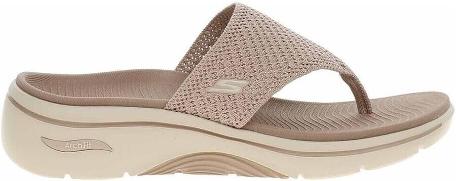 Skechers GO WALK ARCH FIT 2.0 SANDAL Dames Sandalen Taupe - Foto 9