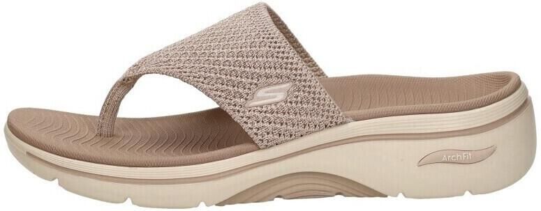 Skechers GO WALK ARCH FIT 2.0 SANDAL Dames Slippers Taupe - Foto 9