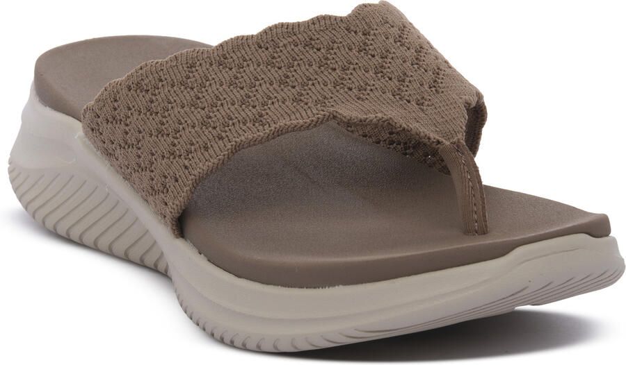 Skechers ULTRA FLEX 3.0 SANDAL-RHYTHM Dames Slippers Mokka - Foto 2