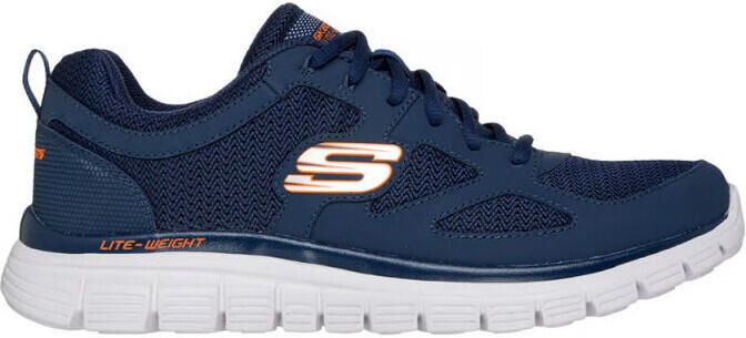 Skechers Burns-Agoura Mannen Marineblauw Sneakers - Foto 4