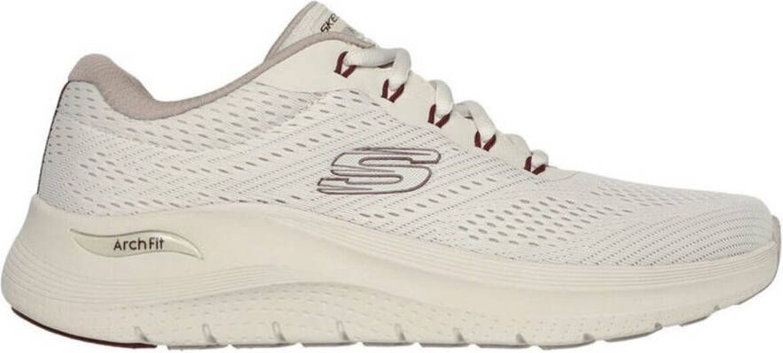 Skechers Comfortabele Vegan Sneaker met Arch Support Beige - Foto 5