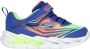 Skechers S Lighs Flex-Glow Ultra jongens sneaker Blauw multi - Thumbnail 7