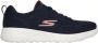Skechers Go Walk Joy Violet 124640-NVPK Vrouwen Marineblauw Sneakers - Thumbnail 2
