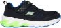 Skechers Elite Sport Tread 403962L-BLK voor een jongen Zwart Sneakers Sportschoenen - Thumbnail 2
