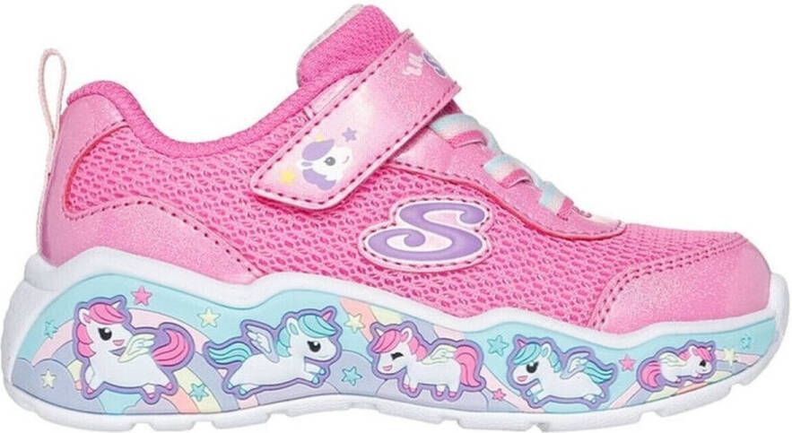 Skechers Play Scene Fun Squad meisjes sneaker Roze - Foto 2