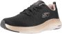 Skechers Sneakers VAPOR FOAM-MIDNIGHT GLIMMER in vegan verwerking vrijetijdsschoen lage schoen veterschoen - Thumbnail 2