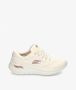 Skechers Comfortabele Arch Fit Natuurlijke Mesh Sneaker Beige Dames - Thumbnail 18