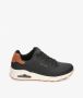 Skechers Air-Cooled Memory Foam Sneaker Black Heren - Thumbnail 2