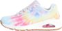 Skechers Lage Sneakers Uno-Hyped Hippie 155362-WMLT White Multi - Thumbnail 60