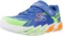 Skechers Kinder S Lights FLEX-GLOW BOLT unisex sneaker 400138L blauw - Thumbnail 7