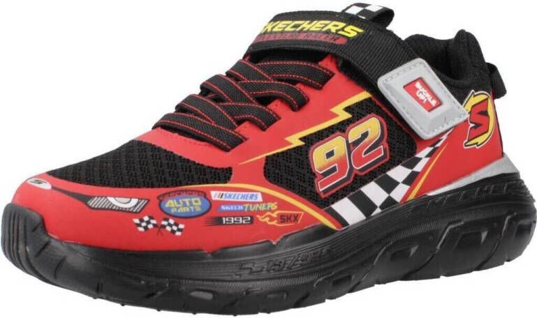 Skechers Skech Tracks 402303L-BKRD voor een jongen Zwart Sportschoenen - Foto 11
