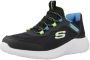 Skechers Slip-Ins: Bounder Brisk-Burst 403822L-BBLM voor meisje Zwart Sneakers Sportschoenen - Thumbnail 2