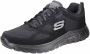 Skechers Burns-Agoura heren sneakers zwart Extra comfort Memory Foam - Thumbnail 4