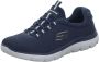 Skechers Sport Heren SUMMITS Sneakers Heren Schoenen Blauw - Thumbnail 2