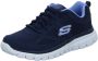 Skechers Burns Agoura 52635-NVY Mannen Marineblauw Sneakers Sportschoenen - Thumbnail 2