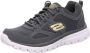 Skechers Burns-Agoura heren sneakers Grijs Extra comfort Memory Foam - Thumbnail 4