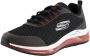 Skechers Skech-Air Element 2-Lomar zwart rood sneakers heren (232036 BKRD) - Thumbnail 2