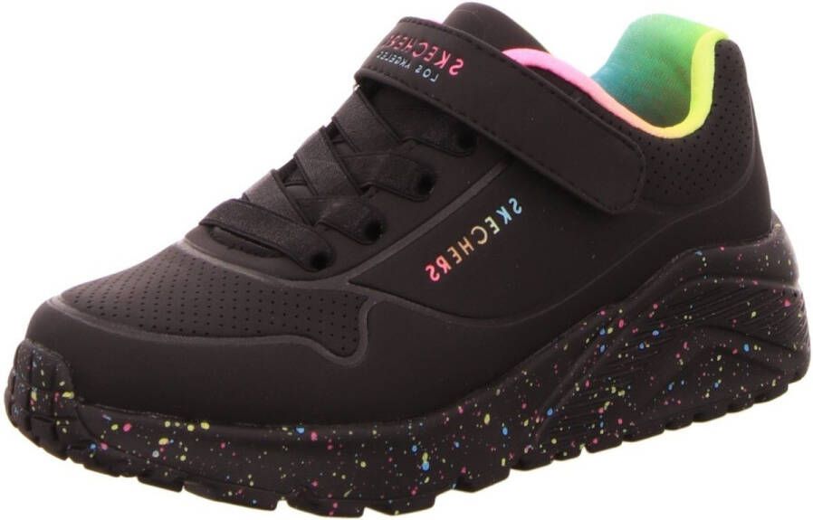 Skechers Uno Lite Rainbow Specks sneakers Zwart Extra comfort Memory Foam - Foto 4