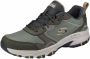Skechers Hillcrest Rocky heren wandelschoenen A Groen Extra comfort Memory Foam - Thumbnail 3