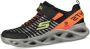 Skechers Twisty Bright Novlo kinder sneakers Zwart Maat Uitneembare zool32 - Thumbnail 3