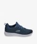 Skechers Geheugen Hardloopschoenen Blauw Blue Heren - Thumbnail 5