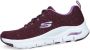 Skechers Arch Fit Glee for all zwart wit sneakers dames(149713 BKW ) - Thumbnail 3