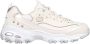 Skechers D'LITES LADIES NIGHT dames sneakers Wit - Thumbnail 11