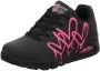 Skechers Sneakers UNO DRIPPING IN LOVE met hart-graffiti-print vrijetijdsschoen lage schoen veterschoen - Thumbnail 12