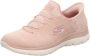 Skechers Instappers SUMMITS DAZZLING HAZE Slip-ins sneaker vrijetijdsschoen met subtiele contrastdetails - Thumbnail 4