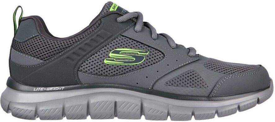 Skechers Track-Syntac 232398-CHAR Mannen Grijs Sneakers Sportschoenen - Foto 5