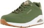 Skechers Uno Shimmer Away dames sneakers groen Extra comfort Memory Foam - Thumbnail 3