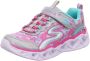 Skechers heart lights sneakers zilver kinderen - Thumbnail 3