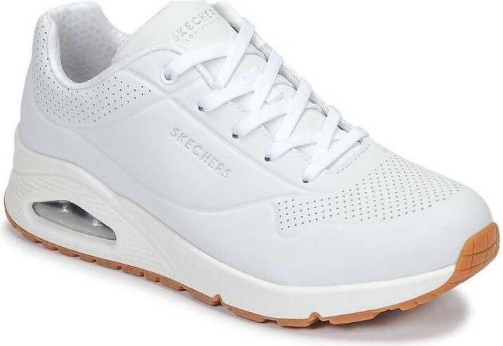 Skechers Dames Uno Stand On Air Sneakers White Dames - Foto 8