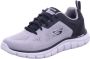 Skechers Track Ripkent heren sneakers grijs zwart Extra comfort Memory Foam - Thumbnail 2