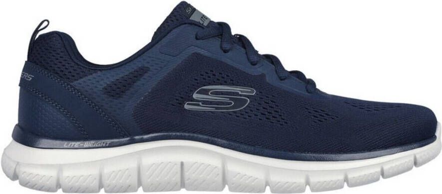 Skechers Track-Broader 232698-NVY Mannen Marineblauw Sneakers Sportschoenen - Foto 5