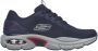 Skechers Skech-Air Ventura 232655-NVRD Mannen Marineblauw Sneakers Sportschoenen - Thumbnail 4