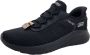 Skechers Slip-ins: BOBS Sport Squad Chaos dames Zwart Extra comfort Memory Foam - Thumbnail 5