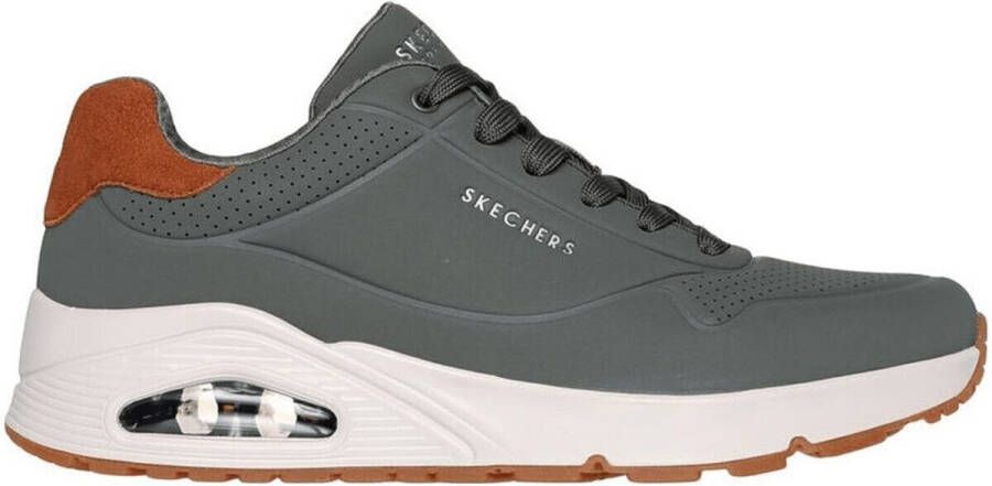 Skechers Sneakers UNO-SUITED ON AIR vrijetijdsschoen lage schoen veterschoen met modieuze sleehak - Foto 11