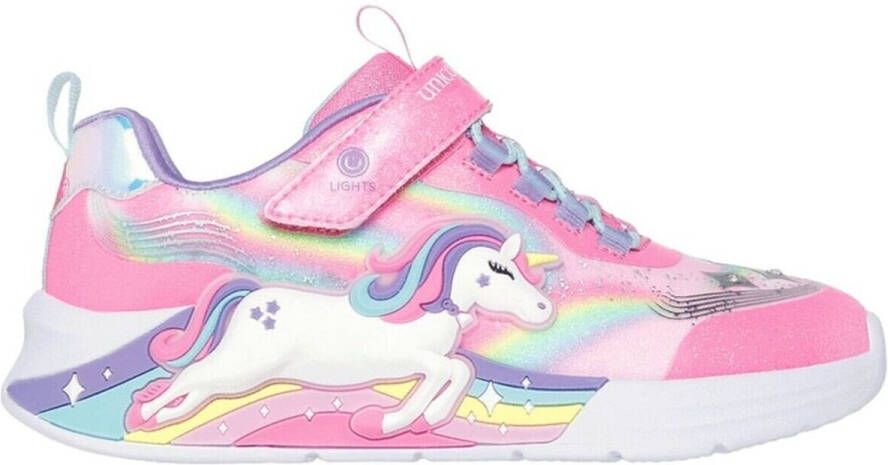 Skechers Unicorn Chaser Schoenen Roze Meisjes - Foto 3
