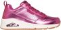 Skechers Sneakers Uno Metallixs sleesneaker plateausneaker veterschoen lage schoen in metallic-look - Thumbnail 3