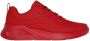 Skechers Uno Lite Lighter One heren sneakers rood Extra comfort Memory Foam - Thumbnail 3